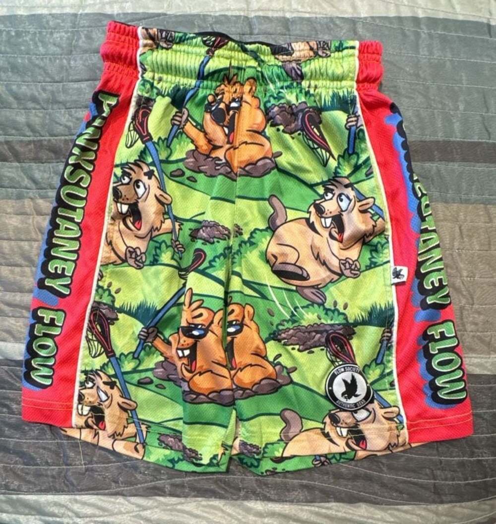 Flow Society Punxsutaney Flow Groundhog Lacrosse Mesh Shorts